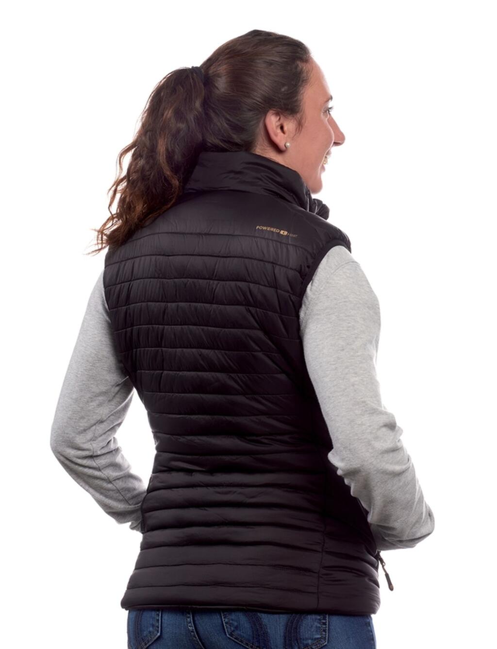 Therm-ic Power Vest Heat Women svart eluppvärmd väst dam