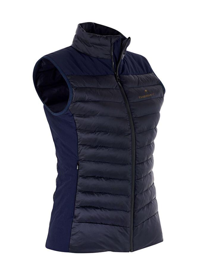 Therm-ic Power Vest Urban Women eluppvärmd värmeväst i mörkblått