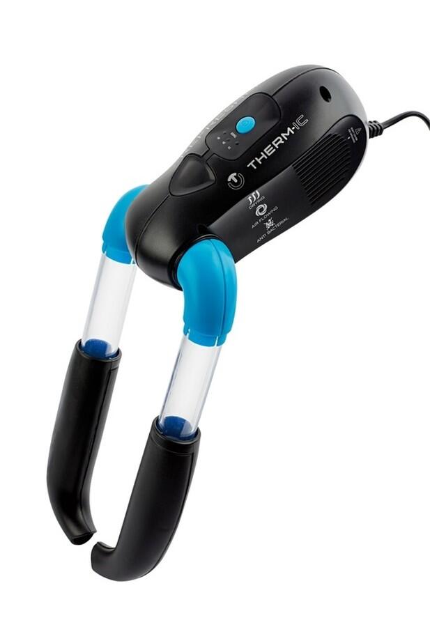 Therm-ic Refresher svart och blå sko- och pjäxtork med UV-ljus