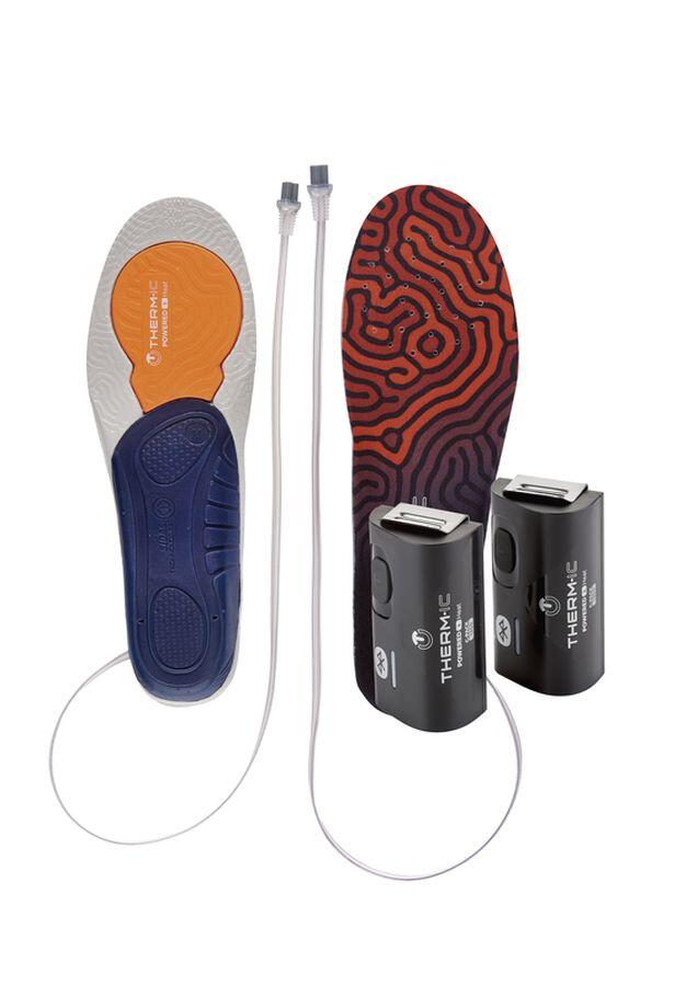 Therm-ic Set 3D värmesulor med C-Pack 1300 Bluetooth-batteri, svart
