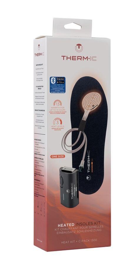 Therm-ic Heat Kit värmeelement med C-Pack 1300 Bluetooth-batteri för sula