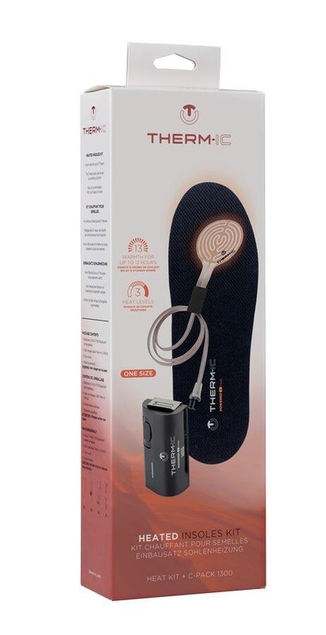 Therm-ic Set Heat Kit med C-Pack 1300 batterier och laddkabel till värmesulor