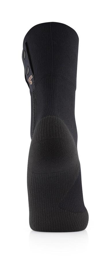 Therm-ic S.E.T® Bike Sock svart eluppvärmd cykelstrumpa