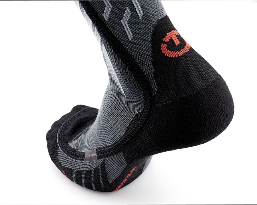 Therm-ic S.E.T® Performance Sock värmestrumpor i grått med merinoull