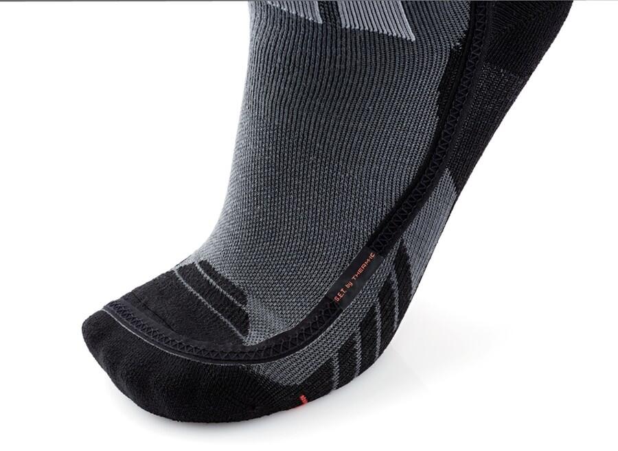 Therm-ic S.E.T® Performance Sock värmestrumpor i grått med merinoull