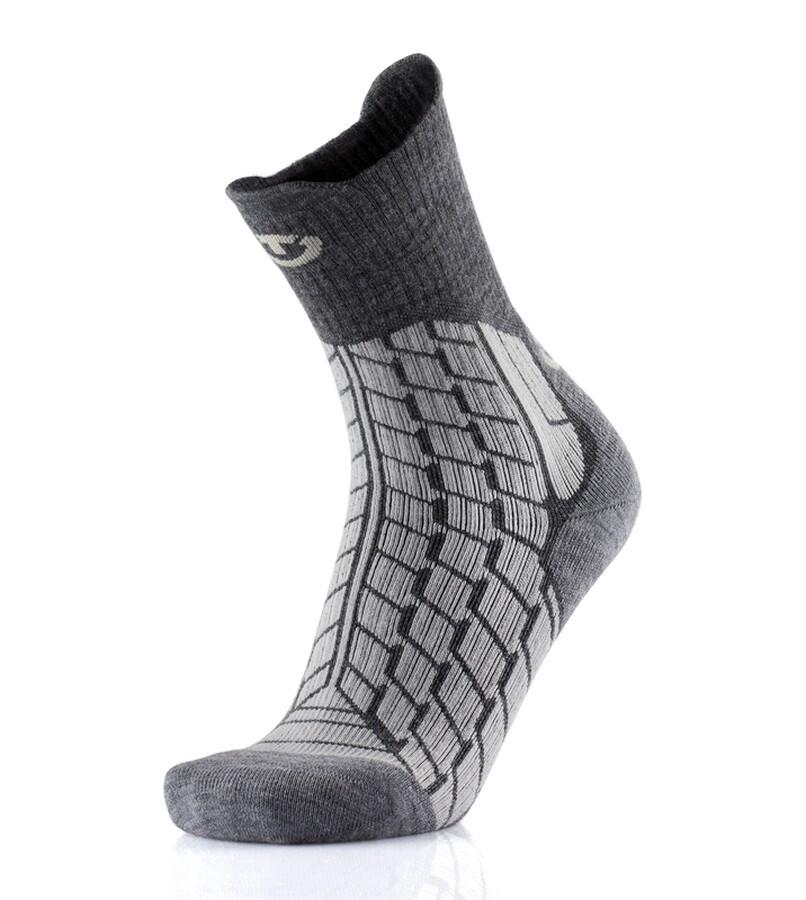 Therm-ic Trekking Warm grå varma vandringsstrumpor i merinoull unisex