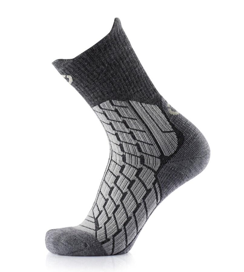 Therm-ic Trekking Warm grå varma vandringsstrumpor i merinoull unisex