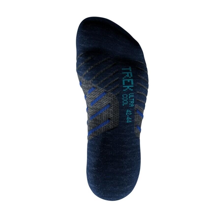 Therm-ic Trek Ultra Cool Linen Ankle låga trekkingstrumpor i grått med linne