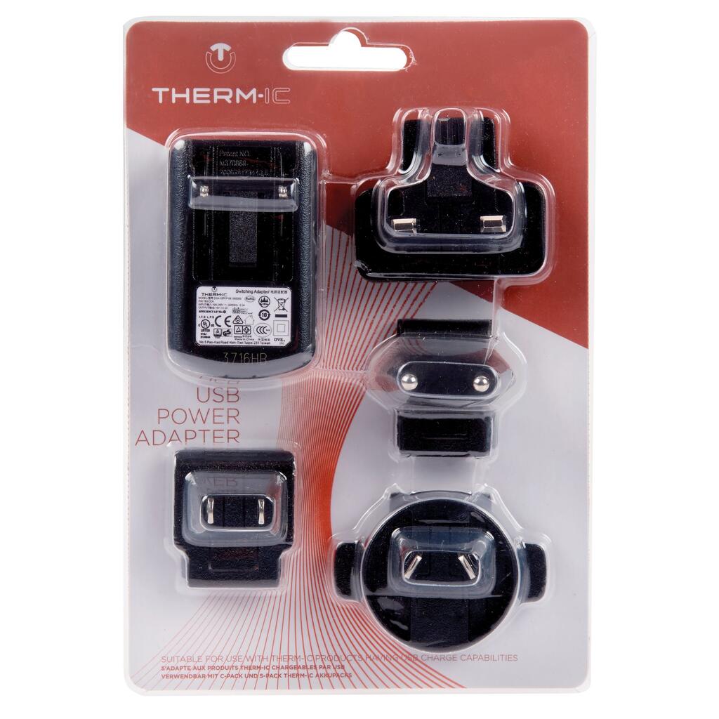 Therm-ic USB Power Adapter väggplugg till USB-laddkablar