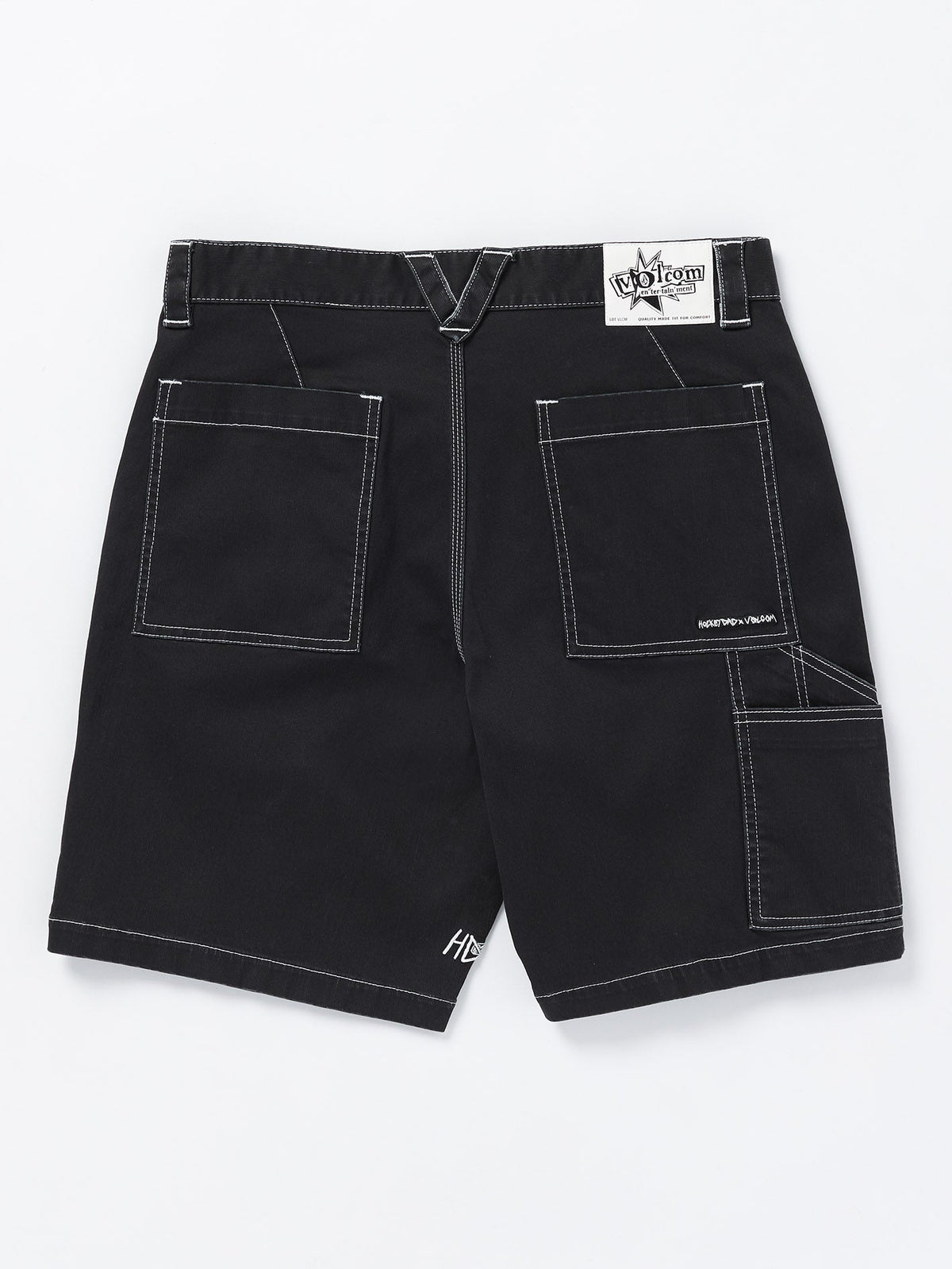 Volcom V Ent Hockey Dad Short 20 chinosshorts svart, produkten från en annan vinkel 3