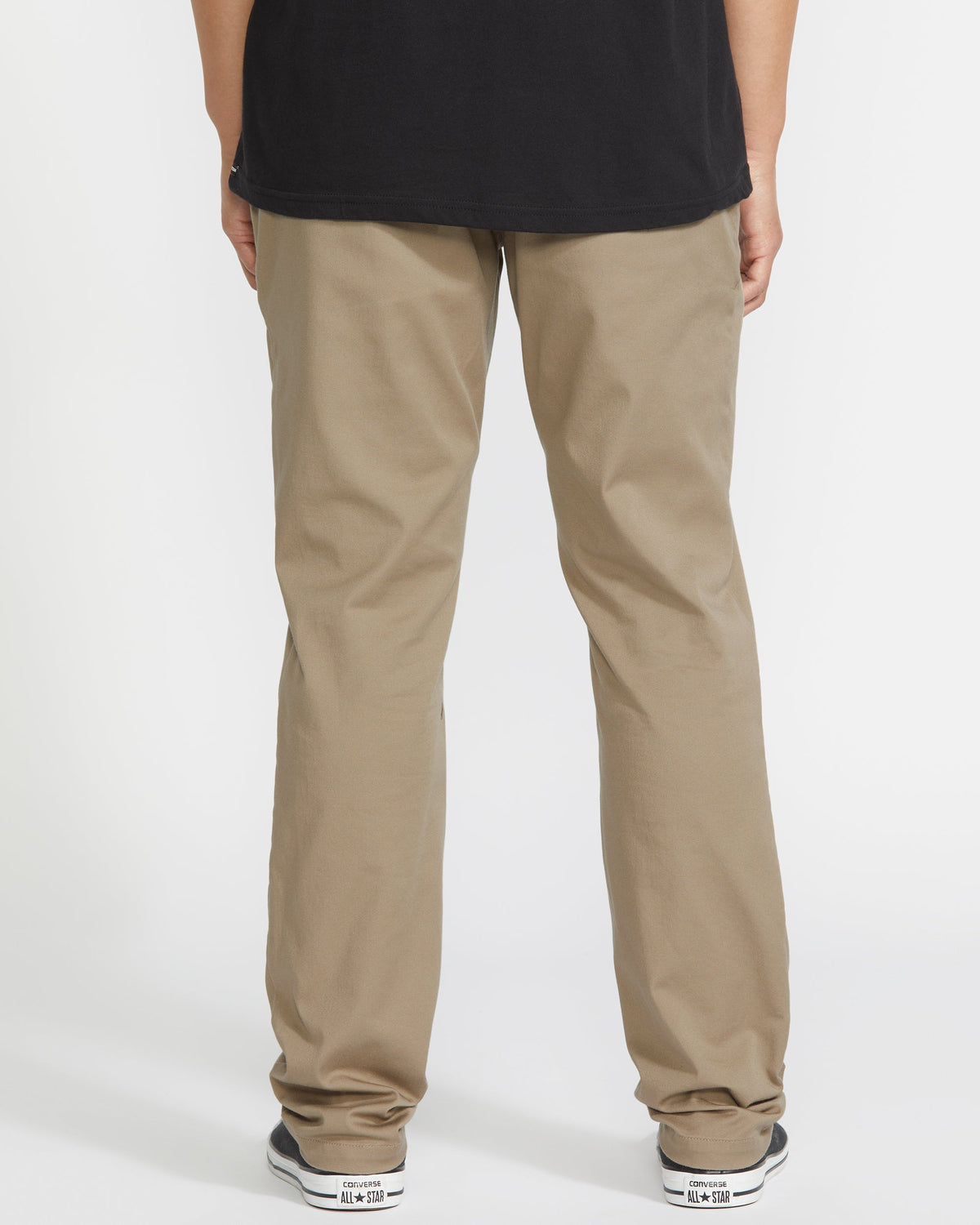 Volcom Frickin Modern Stret chinos khaki, produkten från en annan vinkel 1