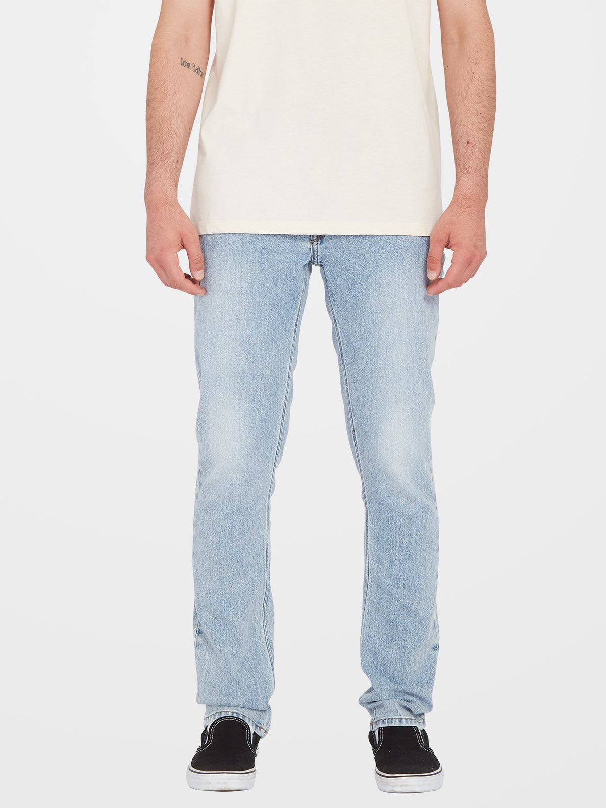 Volcom Vorta Denim jeans heavy worn faded, produkten från en annan vinkel 1