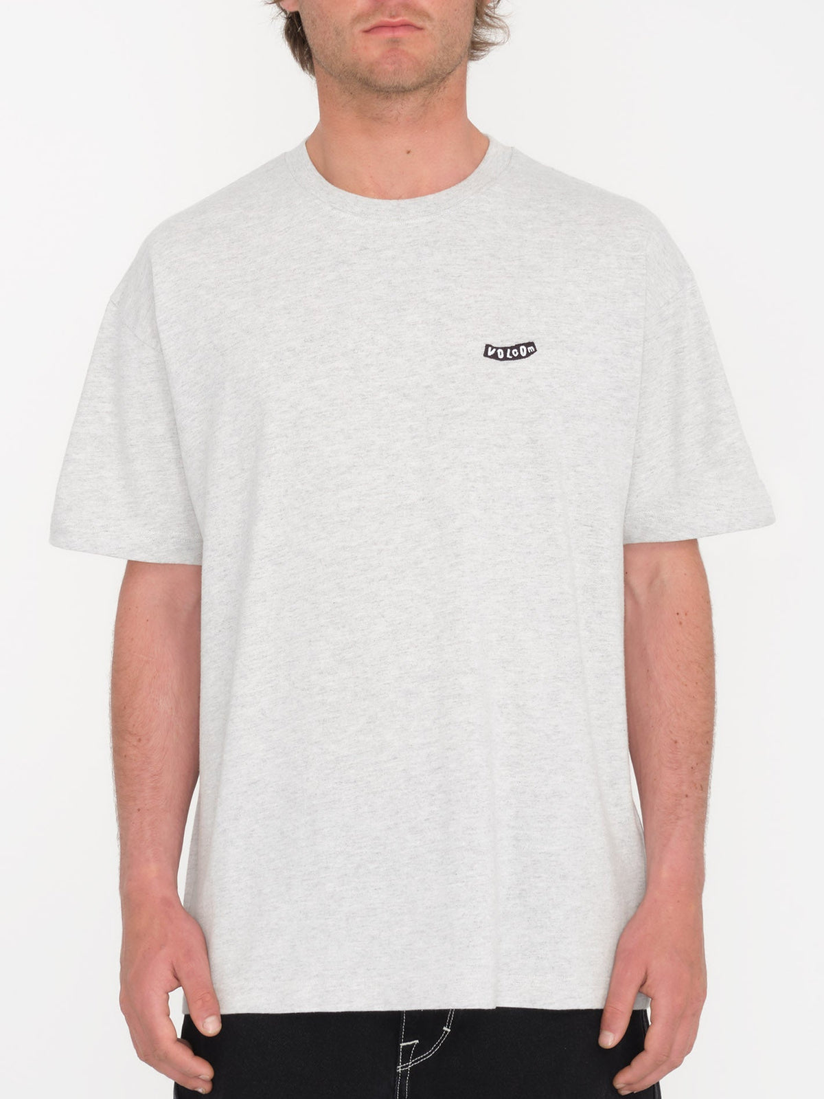 Volcom Pistol Stone LSE SS Tee t-shirt benvitmelerad, produkten från en annan vinkel 2