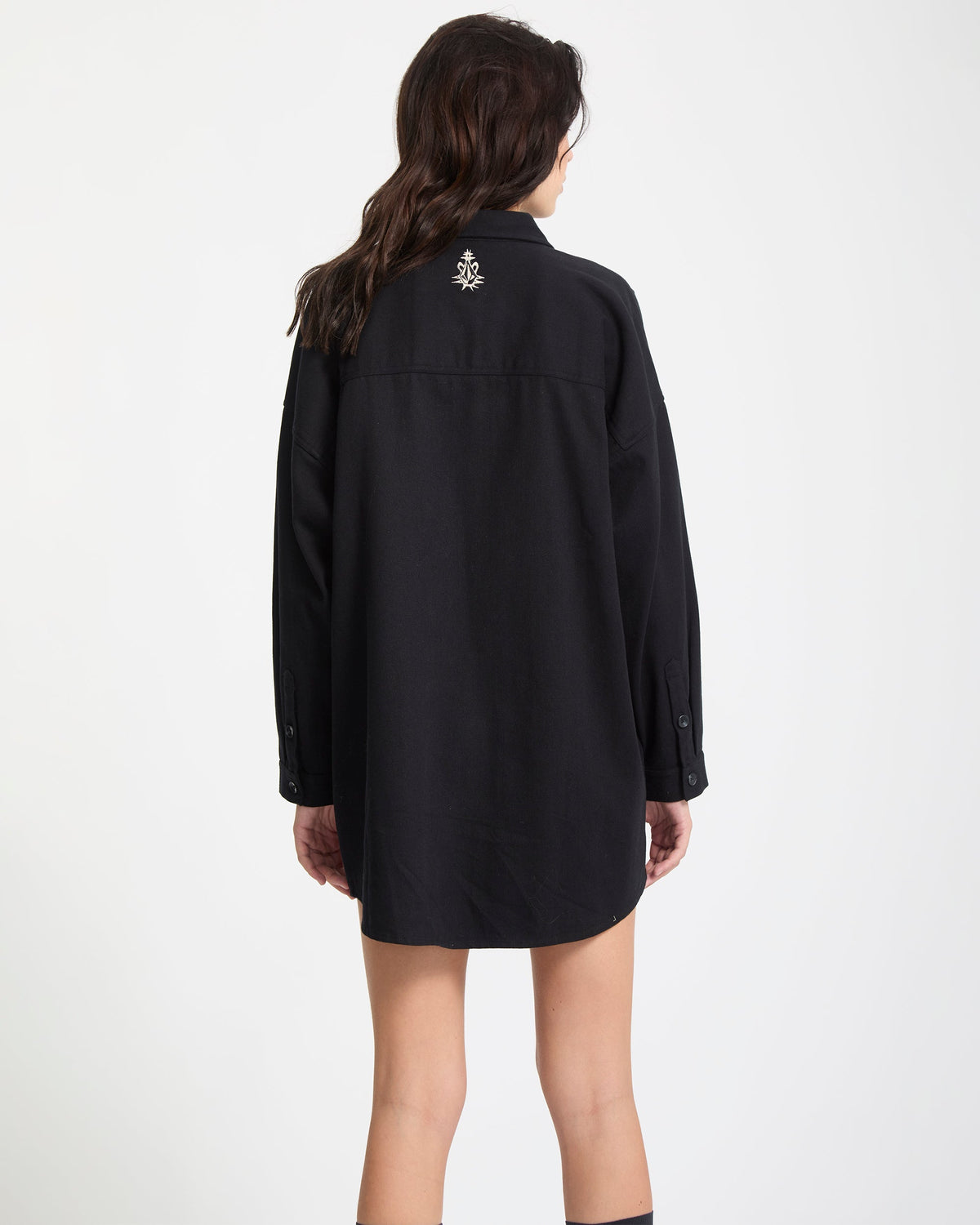 Volcom FA Vaderetro Dress klänning svart, produkten från en annan vinkel 1