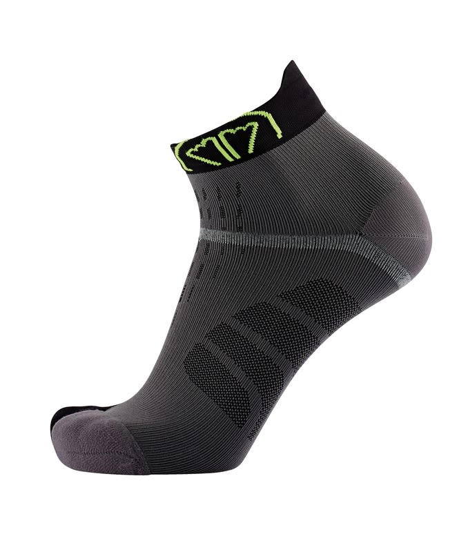 Sidas T-Free Run Ankle Grey/Black fotbädd, produkten från en annan vinkel 1