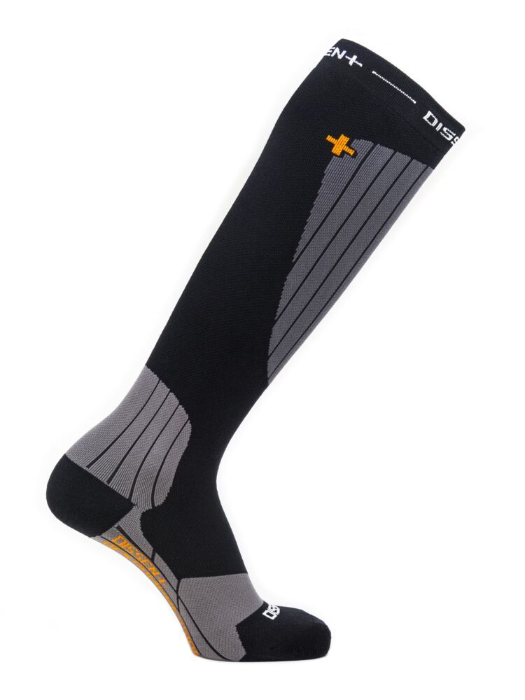 Therm-ic Dissent GFX Genuflux skidstrumpor svart/orange, produkten från en annan vinkel 1