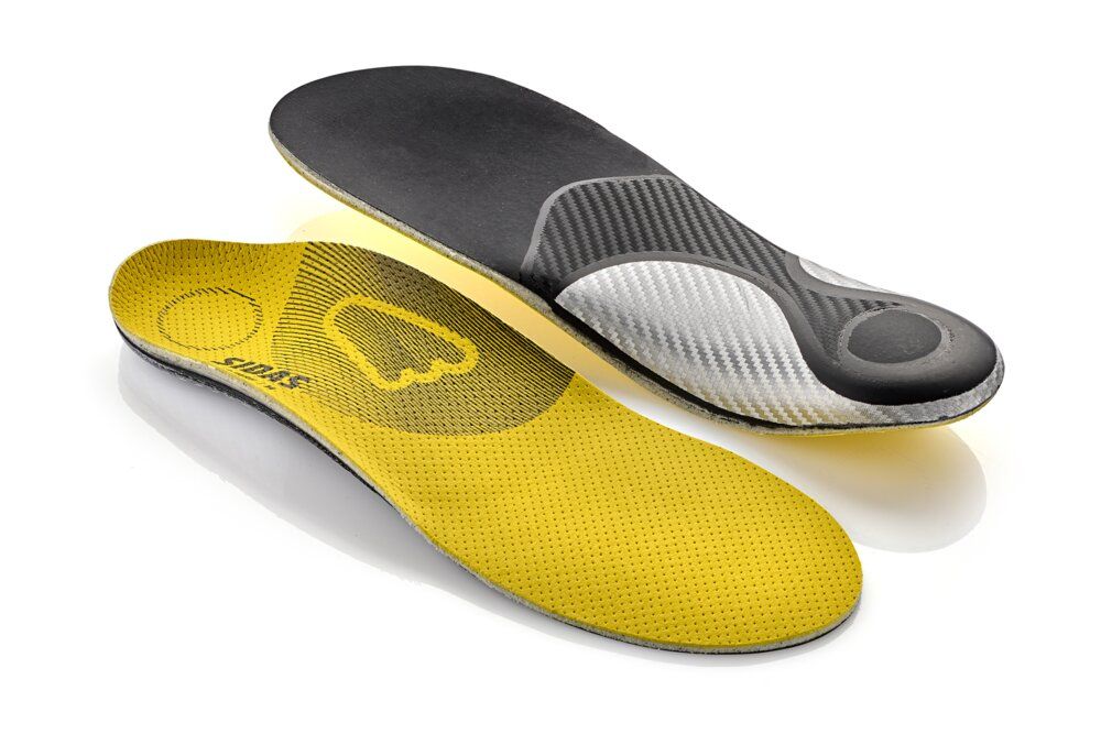 Sidas Custom Hybrid Performance fotbädd gul, produkten från en annan vinkel 1
