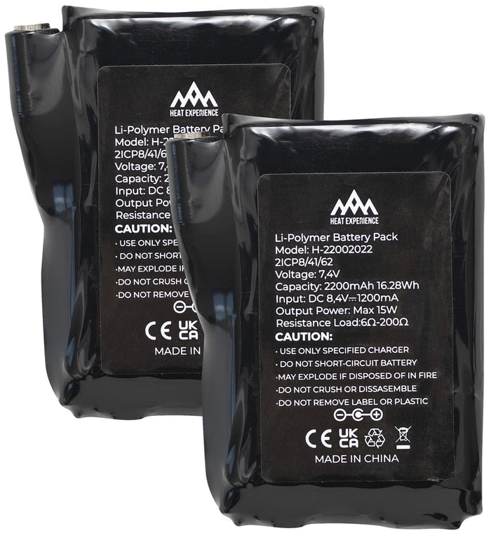 HeatX Heated Glove Battery 2-pack batterier till uppvärmda handskar
