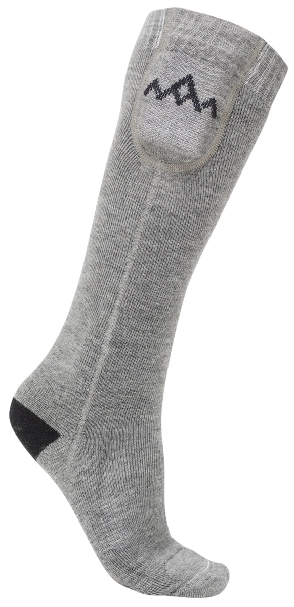HeatX Heated Everyday Socks grå värmestrumpor utan batteri