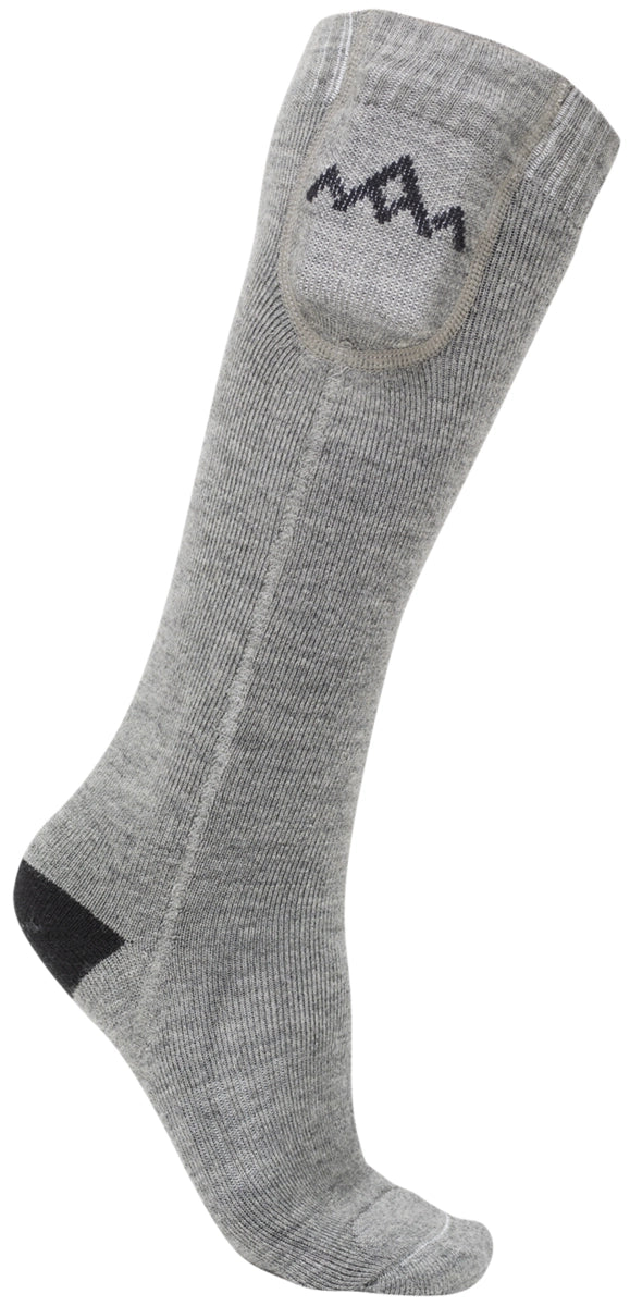 HeatX Heated Everyday Socks V2 uppvärmda strumpor i grått