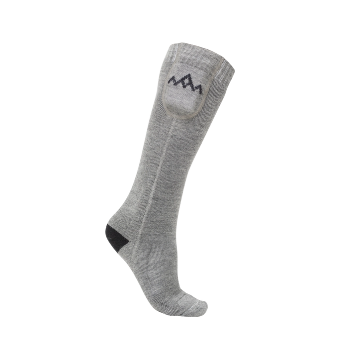 HeatX Heated Everyday Socks V2 grå värmestrumpor