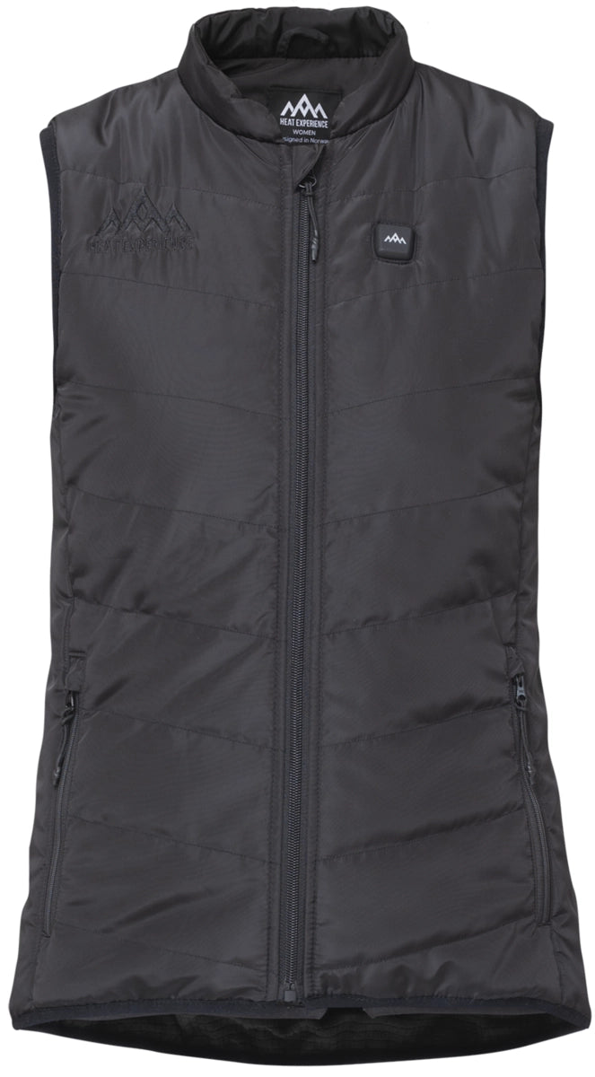 HeatX Heated Everyday Vest dam i svart, uppvärmd väst