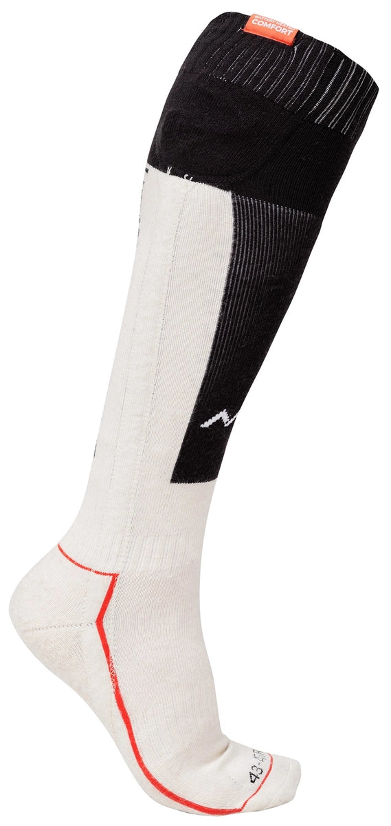 HeatX Heated Technical Socks i sand och svart, uppvärmda strumpor utan batteri
