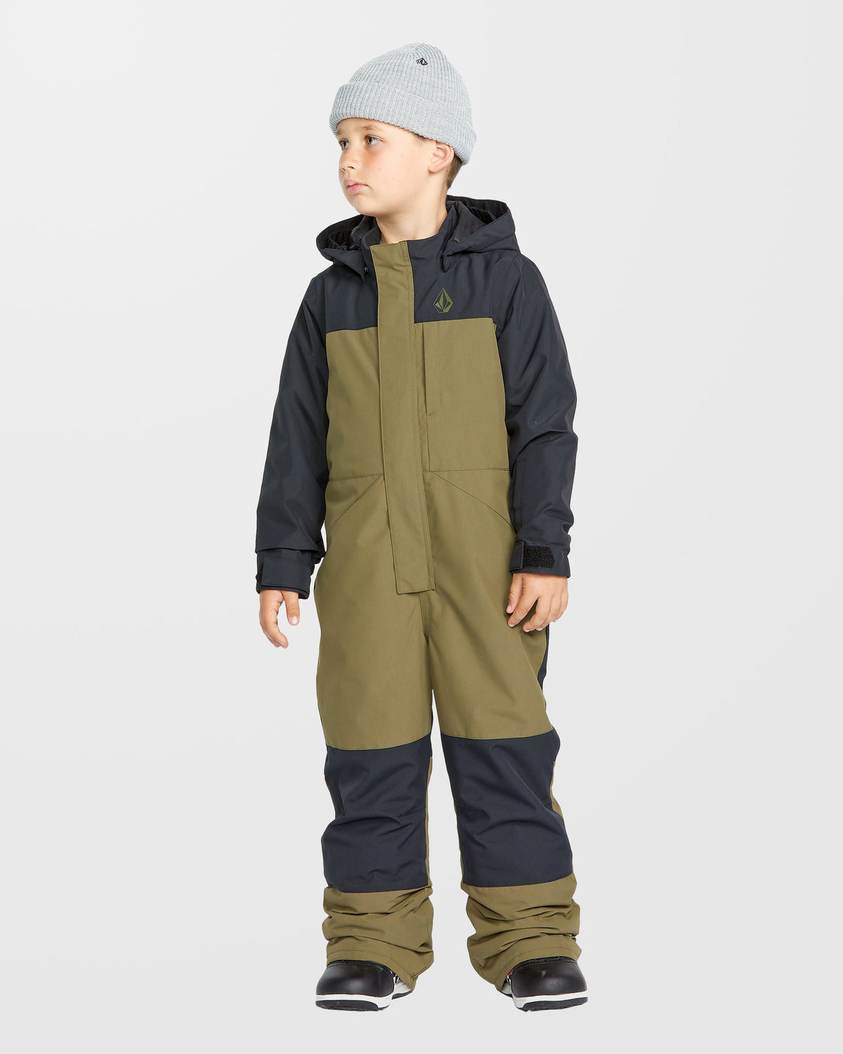 Volcom One Piece skidjacka barn grön, produkten från en annan vinkel 1