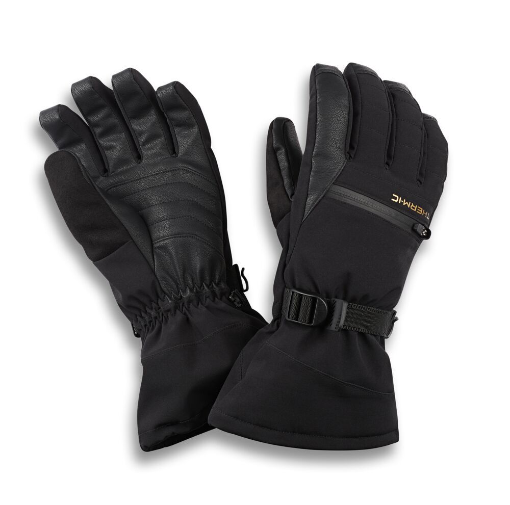 Therm-ic Snow One Gloves handskar svart, produkten från en annan vinkel 1