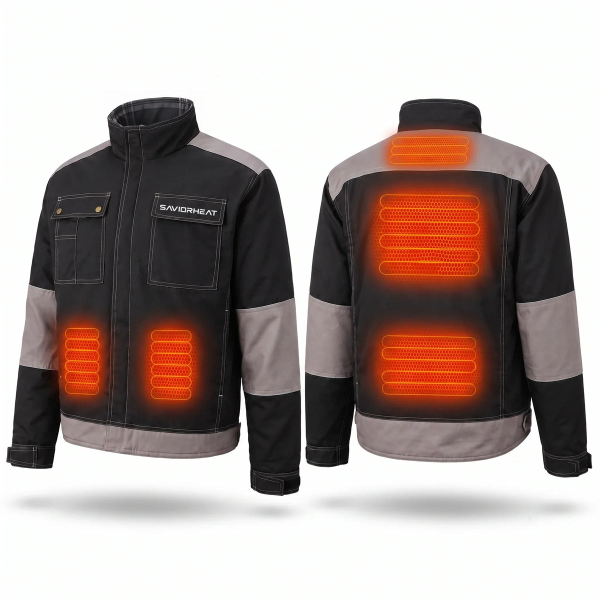 Savior Heat Comfort-Lined Work värmejacka, produkten från en annan vinkel 2