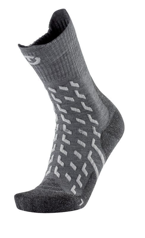 Therm-ic Trekking Temperate Cushion Crew strumpor grå/ljusgrå, produkten från en annan vinkel 1