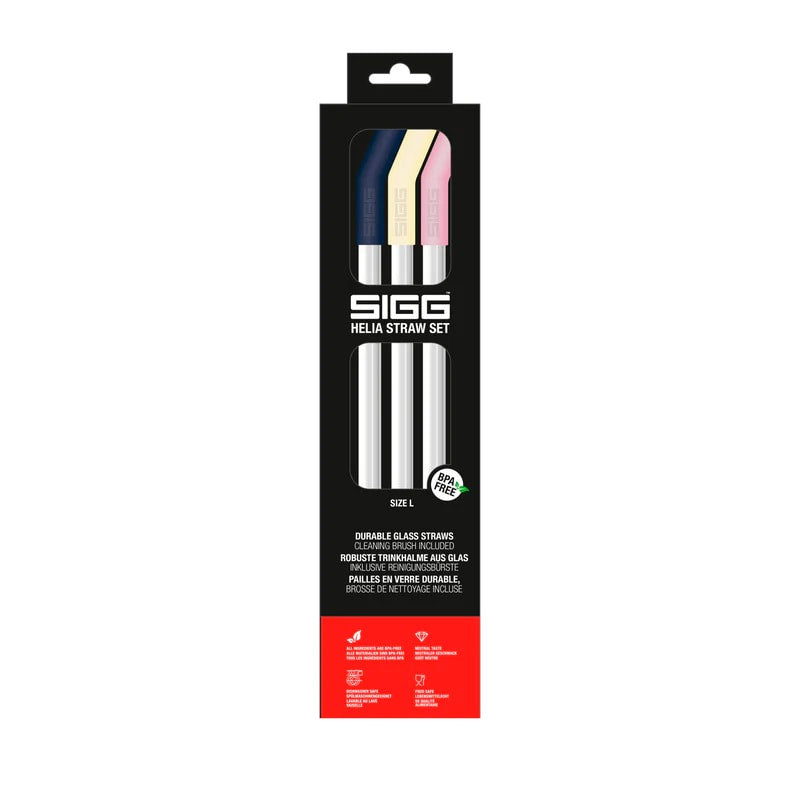 SIGG Helia Straw Set Large flasktillbehör night, produkten från en annan vinkel