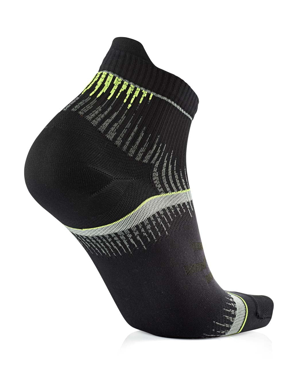 Sidas Run Ultra Black/Yellow fotbädd, produkten från en annan vinkel 1