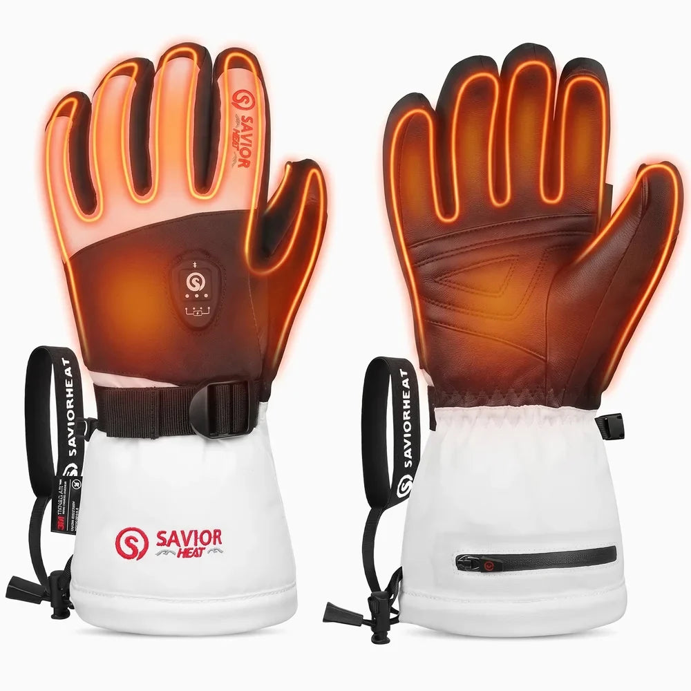 Savior Heat App Control Ski 2.0 värmehandskar, produkten från en annan vinkel 1