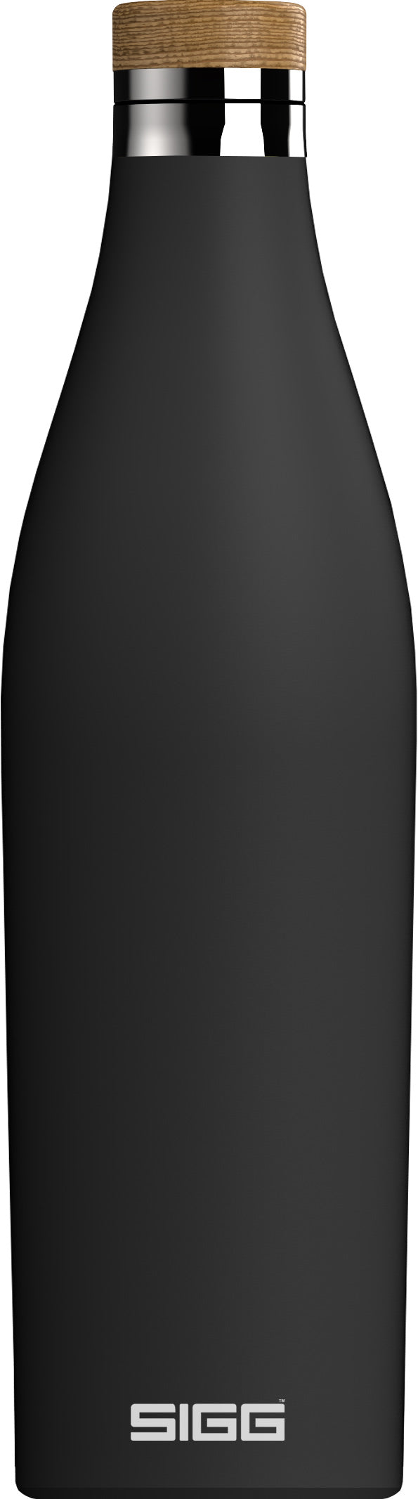 SIGG Meridian vattenflaska svart, detaljbild