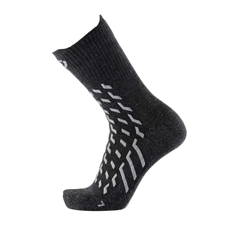 Therm-ic Trekking Temperate Cushion Crew strumpor mörkgrå/ljusgrå, produkten från en annan vinkel 2