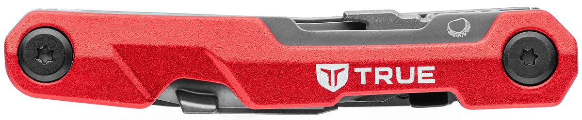 True Ti Block Multi tool multiverktyg röd, produkten från en annan vinkel 1