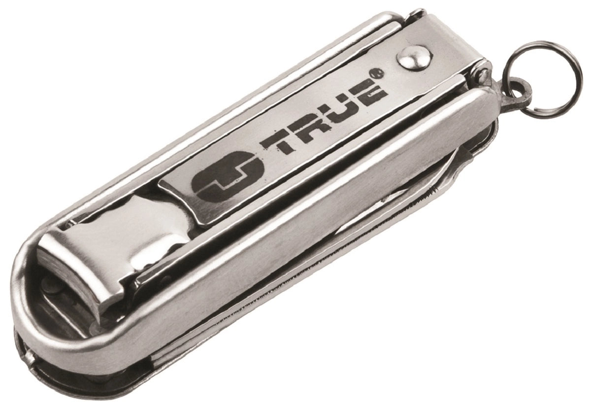 True Nailclipkit multiverktyg grå, produkten från en annan vinkel 1