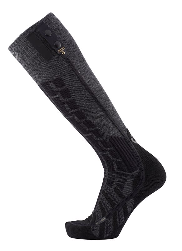 Therm-ic S.E.T® Ultra Warm Comfort Socks värmestrumpor svart/grå, produkten från en annan vinkel 2