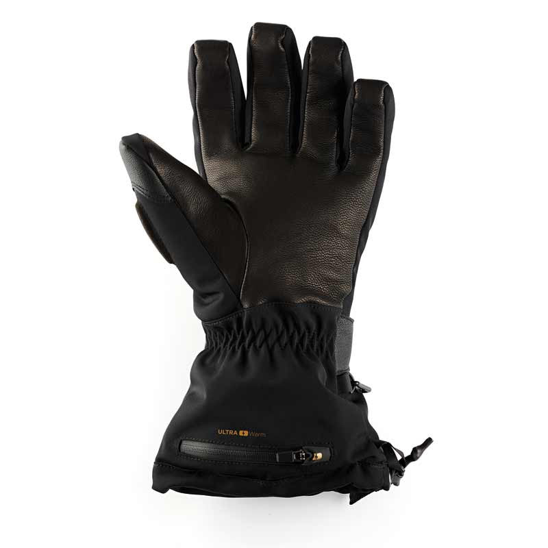 Therm-ic Ultra Heat Boost Gloves Men värmehandskar svart, produkten från en annan vinkel 2