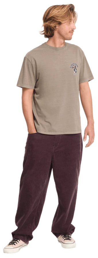Volcom Bad Luck SS Tee t-shirt earth, produkten från en annan vinkel 1