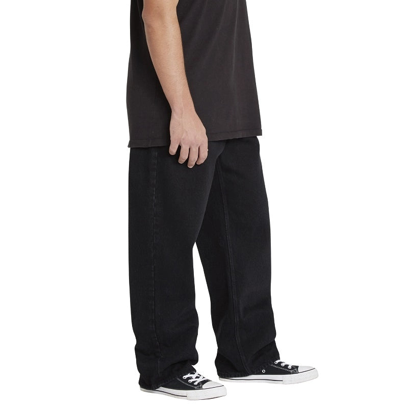 Volcom Billow Denim jeans svart, produkten från en annan vinkel