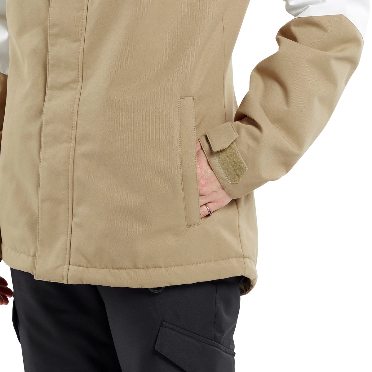 Volcom Bolt Ins Jacket skidjacka mörk khaki, produkten från en annan vinkel 1