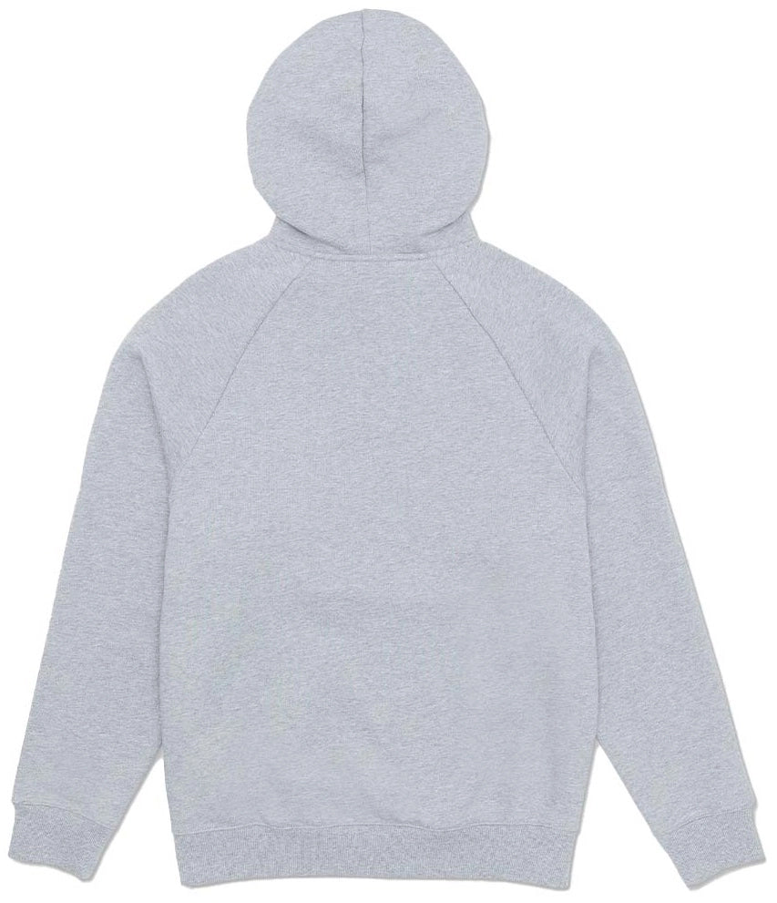 Volcom Dental Pullover huvtröja gråmelerad, produkten från en annan vinkel 2