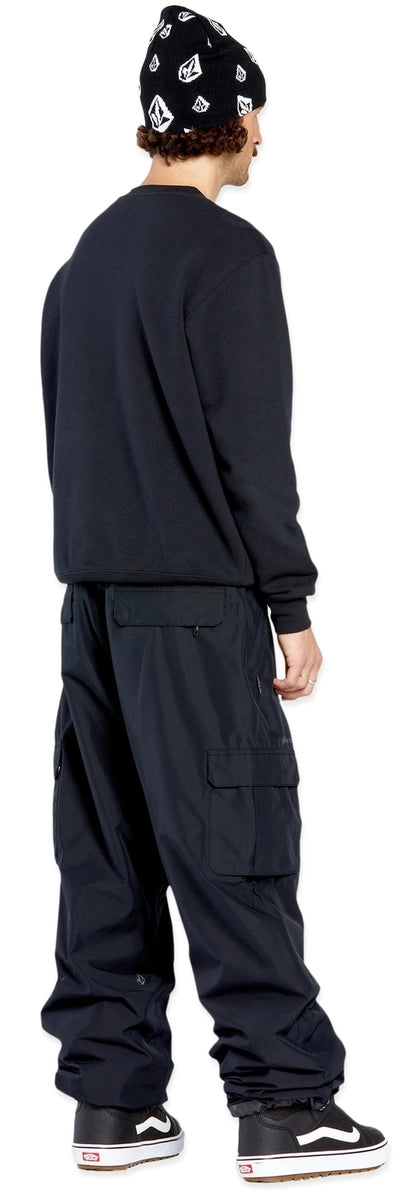 Volcom Essential Crew tröja svart, produkten från en annan vinkel 1
