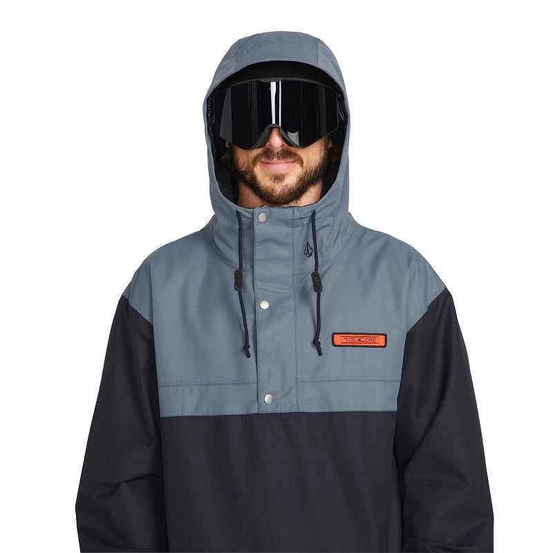 Volcom Longo Pullover skidjacka svart, produkten från en annan vinkel 1