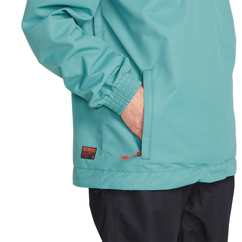 Volcom Longo Pullover skidjacka salviagrön, produkten från en annan vinkel 2