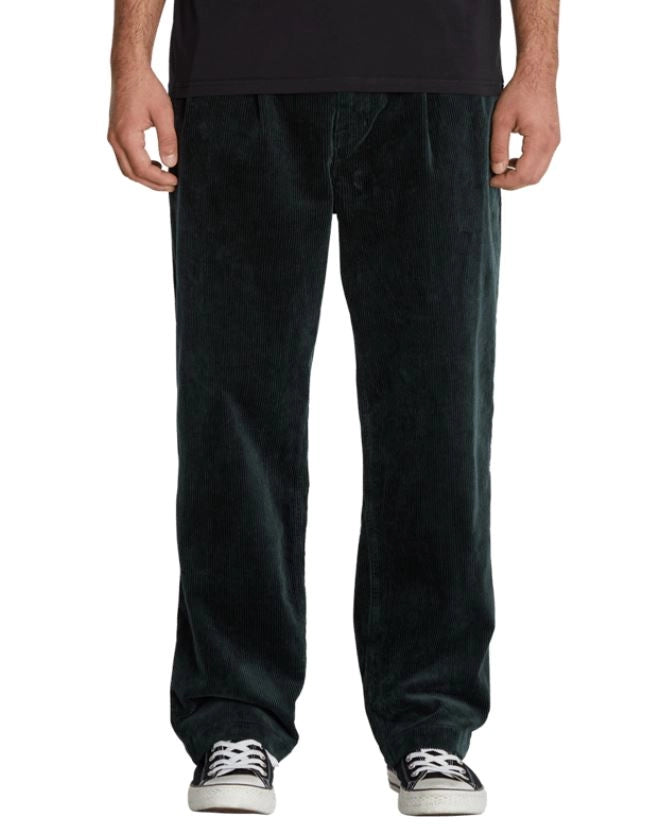 Volcom Louie Lopez Tapered Cord chinos grön, produktbild