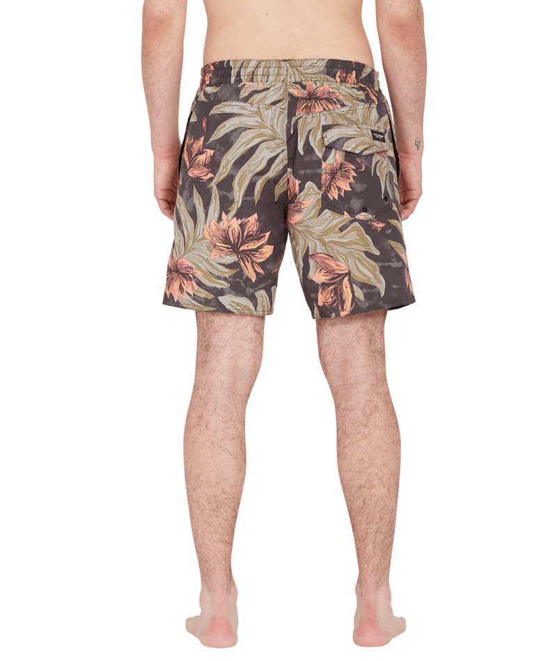 Volcom Polly Pack Trunk 17 badshorts svart, detaljbild 1
