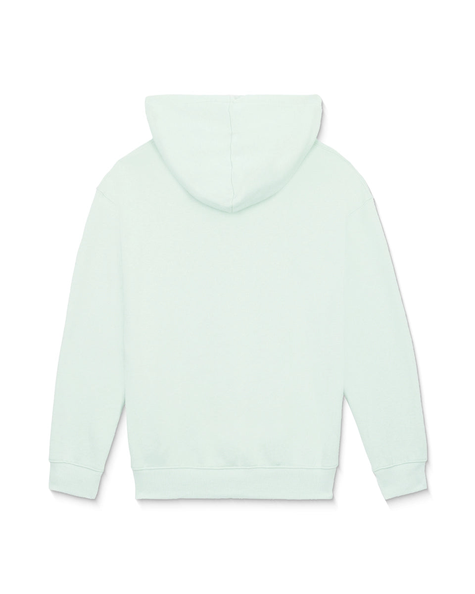 Volcom Single Stone Pullover huvtröja barn ljus turkos, produkten från en annan vinkel